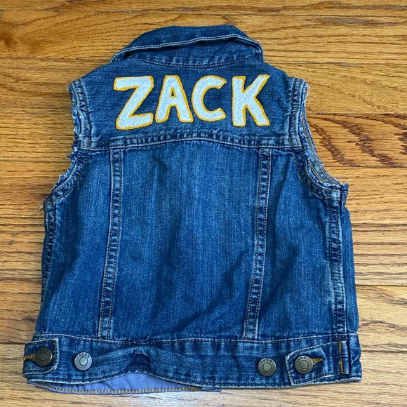 Baby Gap ❤️ Kid's Blue Outwear Jean Jacket - Size (S)  (PRE-LOVED) - Picture 4 of 6